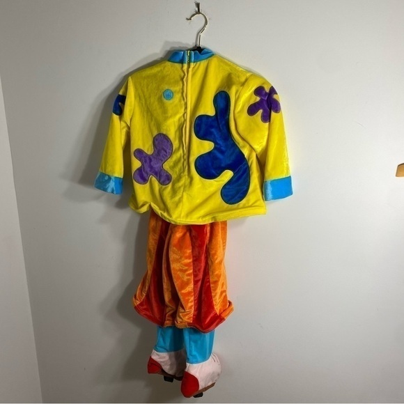 Disney Jojo’s Circus Clown Costume XS 4/5 Halloween Dress Up Play Hat Yellow - Picture 8 of 9